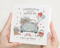 Personalised Wedding Card, Wedding Day Card, Congratulations Wedding Card, Just Married Card, Bride and Groom Card, Cute Wedding Card