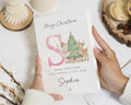 Personalised Christmas Card for Girl, Daughter Christmas Card, Granddaughter Christmas Card, Niece Christmas Card, Cute Fairy Card
