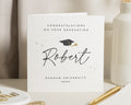 Graduation Card Personalised, Graduation Card for Him or Her, University Graduation Card, Custom Graduate Card, Congratulations Card