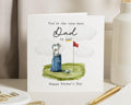 Fathers Day Card for Dad, Funny Golf Fathers Day Card, Fathers Day Card from Son or Daughter, Dad Birthday Card, Best Dad Card