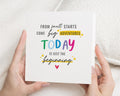 Congratulations Card, New Job Card, Exam Card, Graduation Card, Adventure Card, Motivational Card, Encouragement Card, Simple Card