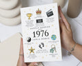50th Anniversary Card, Golden Anniversary Card, Personalised Anniversary Card, Wedding Anniversary Card, Since Year Card for Couple