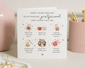 Valentines Day Card for Girlfriend, Cute Valentine Card for Her, Best Friend Valentine Card, Personalised Valentines Card for Women