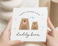 Fathers Day Card Daddy Bear, Fathers Day Card from Kids, Cute Bear Card, Fathers Day Card for Dad, Daddy Fathers Day Card, Bear Card