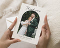 Personalised Wedding Thank You Cards, Photo Wedding Thank You Card, Minimal Wedding Thank You Cards, Thank You Card for Wedding