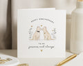 Anniversary Card for Husband, Anniversary Card for Wife, Romantic Cat Anniversary Card, Cute Card for Partner, Forever and Always