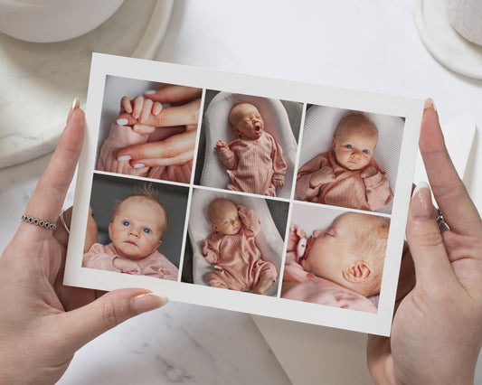 Personalised Thank You Cards New Baby, New Baby Girl Announcement Card,  Baby Photo Thank You Cards, Postcard Thankyou Cards, Thankyou Notes