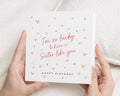 Sister Birthday Card, Birthday Card for Sister, Happy Birthday Sister Card, Cute Birthday Card for Her, Sister Like You Card