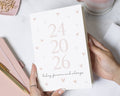 Personalised Anniversary Card, Anniversary Card for Husband, Anniversary Card for Wife, Wedding Date Card, Valentines Day Card, Love Card