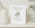 New Home Card, Personalised Housewarming Card, Congratulations Card, New Home Gift, Custom Address Card, First Home Card, Card for Couple