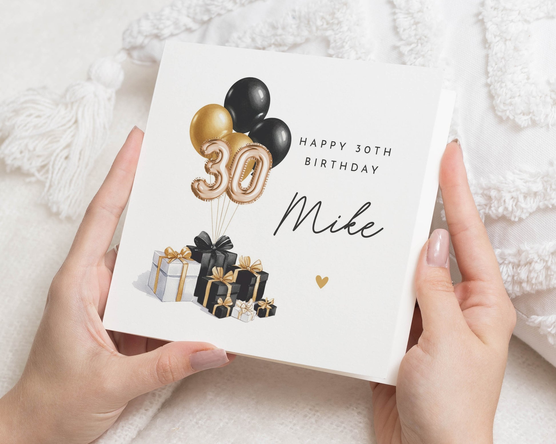 30th Birthday Card, Personalised Birthday Card for Him, Birthday Card for Men, 30th Birthday Card for Husband, Son, Brother, Friend