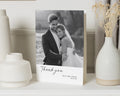 Personalised Wedding Thank You Cards, Photo Wedding Thank You Card, Folded Wedding Thank You Card, Thank You Card for Wedding