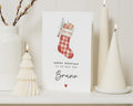 Personalised Dog Christmas Card, Merry Woofmas Card, Christmas Card for Dog, Pet Christmas Card, Dog Owner Christmas Card