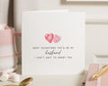 Valentines Day Card for Husband, Fiancé Valentines Card, I Cant Wait to Marry You Card, Personalised Valentines Card for Him
