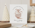 First Christmas Card, 1st Christmas as Mr and Mrs Card, Personalised Christmas Card for Couple, Newlywed Christmas Card 2026
