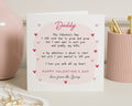 Valentines Day Card for Daddy, Daddy Valentines Card from the Bump, Valentines Card for Dad, Cute Valentines Card for Him