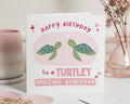 Birthday Card for Boyfriend, Funny Turtle Birthday Card, Cute Birthday Card for Him, Amazing Boyfriend Birthday Card, Animal Pun Card