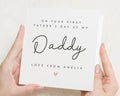 First Fathers Day Card from Baby, Fathers Day Card for Daddy, Personalised Fathers Day Card, Fathers Day Card from Daughter