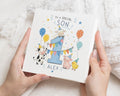 1st Birthday Card for Son, First Birthday Card for Boy, Personalised Son Birthday Card, Farm Animal Birthday Card, 1st Birthday Cards