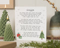 Christmas Card for Boyfriend, Christmas Card for Partner, Personalised Christmas Card for Him, Romantic Christmas Card, Poem Card