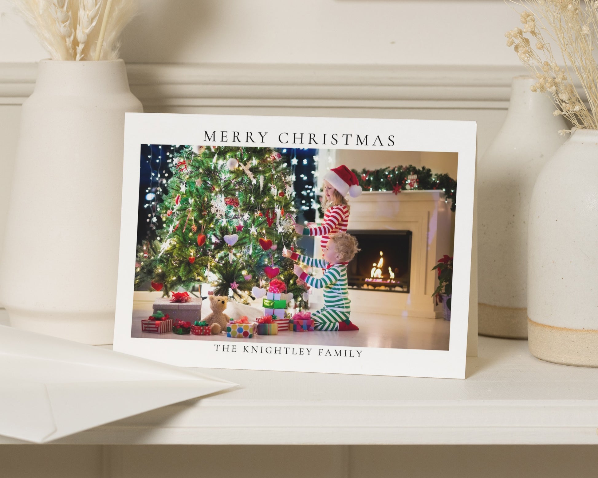 Personalised Photo Christmas Card, Pack of Christmas Cards, Family Christmas Cards, Pack of 10, 20, 50 or 100