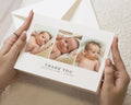 Cute New Baby Cards Thank You, Baby Girl Photo Thank You Cards, Personalised Thank You Cards New Baby Girl, Baby boy Postcard Thankyou Card