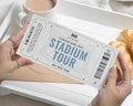 Dad Birthday Gift Voucher, Stadium Tour Gift Voucher, Personalised Football Ticket, Fathers Day Gift for Dad
