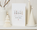 Personalised Christmas Card, Pack of Christmas Cards, Family Christmas Card, Pack of 10, 20, 50 or 100, Custom Christmas Card