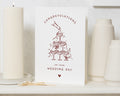 Wedding Card, Congratulations on Your Wedding Day Card, Wedding Congratulations Card, Wedding Day Card, Champagne Card for Couple