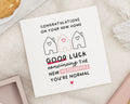 New Home Card, Funny New Home Card, Congratulations Card, Good Luck Card, Card for Neighbours, Moving House Card, Greeting Card