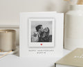 Anniversary Card, Personalised Anniversary Card, Photo Anniversary Card, Anniversary Card for Husband, Wife, Boyfriend, Girlfriend, Partner