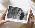 Personalised Wedding Thank You Cards, Photo Wedding Thank You Card, Personalised Thank You Cards, Folded Wedding Thank You Cards