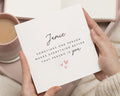 Personalised Anniversary Card, Love Card for Him, Romantic Card for Her, Valentines Day Card, Thinking of You Card, Custom Name Card