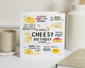 Cheesy Birthday Card, Funny Birthday Card for Friend, Pun Birthday Card, Birthday Card for Him, Birthday Card for Her, Cheese Card