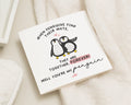 Penguin Anniversary Card, Cute Anniversary Card for Her, Anniversary Card for Him, Romantic Card, Penguin Card, Forever Card