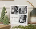 Personalised Photo Christmas Card, Square Christmas Card, Family Christmas Card, Pack of 10, 20, 50 or 100, Custom Christmas Card