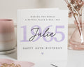 60th Birthday Card for Her, Personalised Birthday Card, Birthday Card for Mum, Birthday Card for Friend, 60th Birthday Card for Women