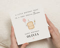 Birthday Card for Niece, Personalised Niece Birthday Card, Cute Birthday Card for Girl, Funny Birthday Toast Card, Birthday Card