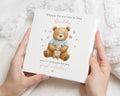 Valentines Day Card for Daddy, First Valentine Card, Daddy Bear Card, Valentines Card from Baby, Cute Bear Valentines Card for Dad