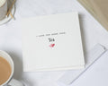 Romantic Card, I Love You Card, Anniversary Card, Valentines Day Card, Cute Card for Him, Card for Her, Love Card, Simple Card