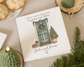 First Christmas In New Home Card, Personalised Christmas Card, Couple Christmas Card, New Home Christmas Card, Christmas Card For Her