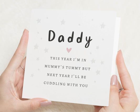 Fathers Day Card from the Bump, Daddy Card, Cute Fathers Day Card, Fathers Day Card for Dad, Card from Bump, First Fathers Day Card