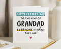 Fathers Day Card for Grandad, Grandad Fathers Day Card, Fathers Day Card from Grandchildren, Happy Fathers Day Grandad Card, Grandad Card