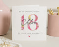 18th Birthday Card for Friend, Personalised 18th Birthday Card, Best Friend Birthday Card, Floral Birthday Card, Birthday Card for Her