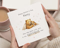 Mother's Day Card for Nanny, Cute Bear Mother's Day Card, Nanny Mother's Day Card, Personalised Mother's Day Card for Grandma, Bear Card