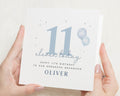 11th Birthday Card for Grandson, Personalised Birthday Card, Birthday Card for Boy, Eleven Today Card, Custom 11th Birthday Card