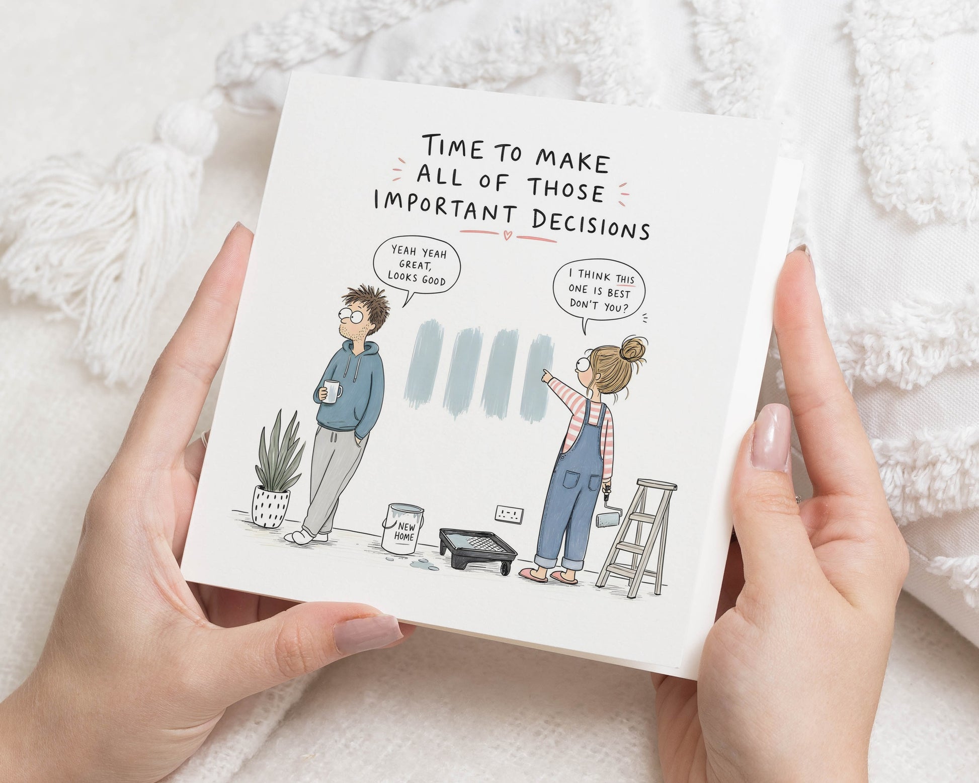 New Home Card, Funny New Home Card, House Moving Card, First Home Card, New House Card for Couple, Congratulations New Home Card