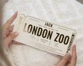 Personalised London Zoo Ticket, Scratch To Reveal Gift, Zoo Day Gift Voucher, Custom Experience Gift For Kids