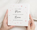 Mum Nana Card, Mother's Day Card for Mum and Nana, Mum Card, Nana Card, Birthday Card for Mum, Birthday Card for Nana, Cute Heart Card