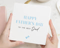 Fathers Day Card for Dad, Fathers Day Card from Daughter or Son, Dad Fathers Day Card, Simple Fathers Day Card, Best Dad Card